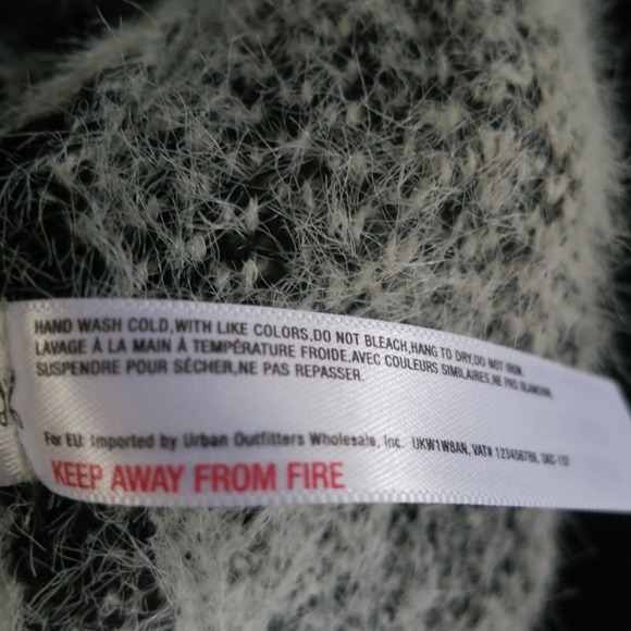 Anthropologie Sleeping On Snow Valia Cardigan Sweater OS White Eyelash Duster - Picture 6 of 8